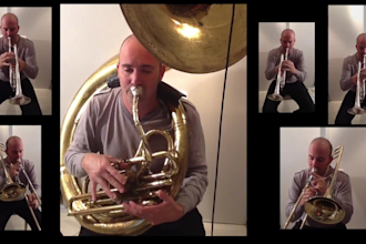 record sousaphone on your piece