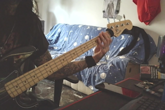 do  bass guitar teacher and I can create requested bass line