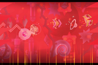 decorate geometry dash level for you high quality