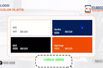 design brand style guide and logo guidelines