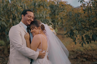create a beautiful cinematic wedding film and trailer