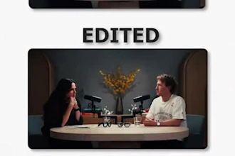 edit your video podcast, zoom podcast, multicam video podcast professionally