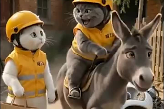 create viral ai cat videos and ai bunny videos for tiktok, reels and youtube