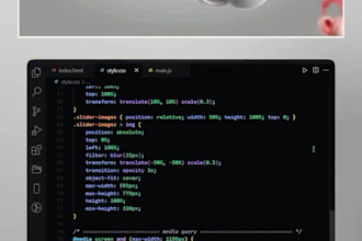 create responsive website using HTML CSS javascript