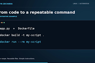 create a dockerfile for your working python app