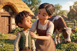 create 2d, 3d children book animation, kids animation and cinematic book trailer