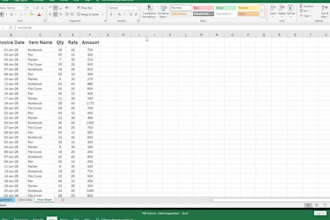 convert PDF, scanned documents, and images to excel