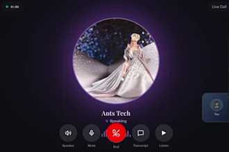 design and dev futuristic ai web app with premium animations