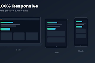 develop a professional  website