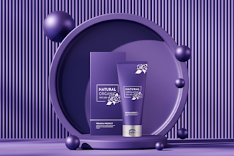 create realistic 3d product rendering for cosmetics products