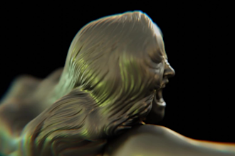 create stunning 3d sculpt for you