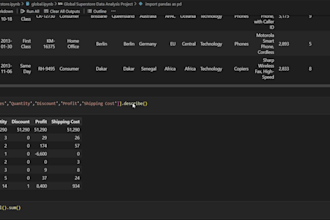perform data analysis and create business reports