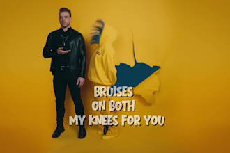 add animated lyrics to your existing music video