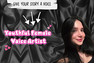 narrate your story in a youthful german female voice