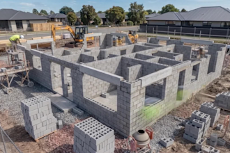 create construction timelapse, progress real estate animation and drone videos