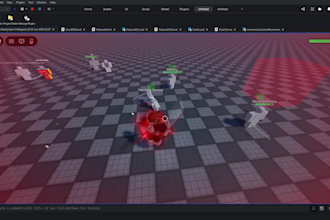 script custom abilities, particle system, vfx, sfx, animation for ur roblox game