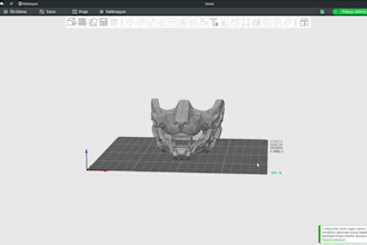 do custom 3d printable cosplay armor, helmets, masks and props with stl file