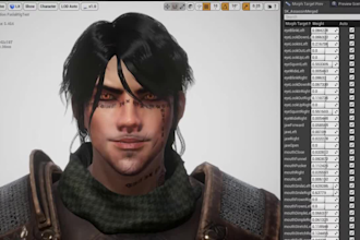 integrate 3d avatar for talkinghead,three js,glb,tts audio,arkit,vrm,code blink