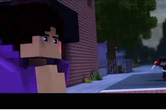 create 3d minecraft animation for youtube tiktok roblox, intros outros cinematic