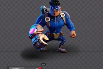 animate your 2d game characters and items in spine 2d and live2d