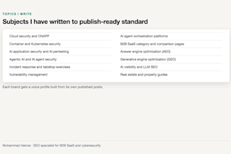 write cybersecurity blog posts and technical articles for tech brands