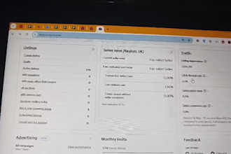 ebay listing optimization and store management