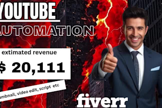 build a profitable automated youtube channel for passive income