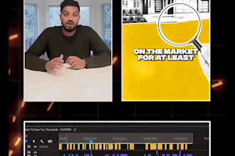 edit talking head video, youtube, reels shorts vsl ugc captions b roll