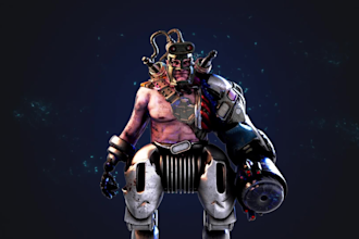 do it character design  in 3d or ai