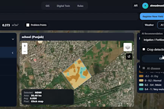develop interactive gis dashboards and web mapping applications