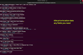 scrape websites and deliver clean structured data in python