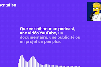 do a deep french voice over for your videos or podcasts