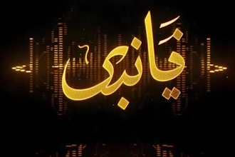 create golden audio visualizer video with urdu sufi quotes