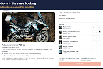 set up rental bookings on your wix website