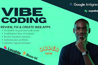 build ai website fix bugs with vibe code cusor replit supabase base44 lovable ai