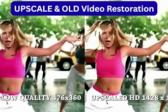 restore old damaged and low quality videos with topaz starlight precise ai