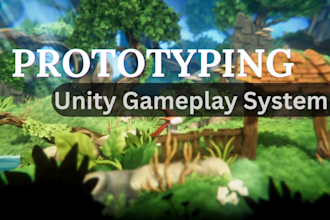 develop high quality unity prototype for your game concept