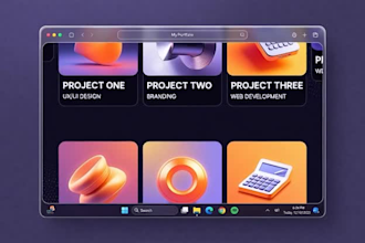 design and develop a responsive framer website or figma to framer