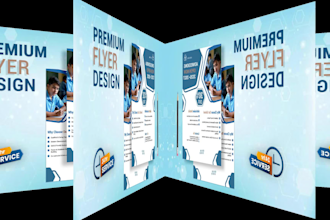do flyer design, brochure and marketing design