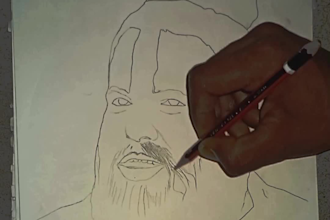 draw a realistic face portrait or custom anime character