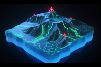 create 3d dem terrain visualization and gis data rendering