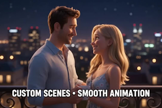 create personalized 3d ai cartoon love story and anniversary storytelling videos