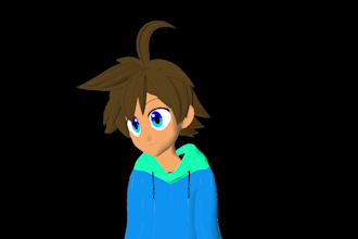 model and rig 3d characters and vtuber avatars