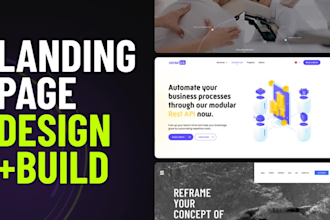 design and build a high converting landing page