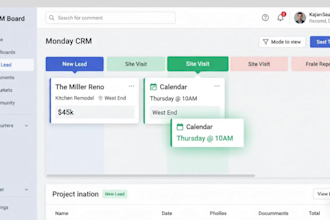 integrate monday CRM with quickbooks for invoice and payment automation