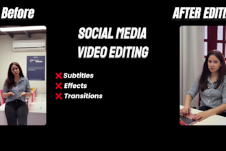 create engaging videos for social media with subtitles and effects