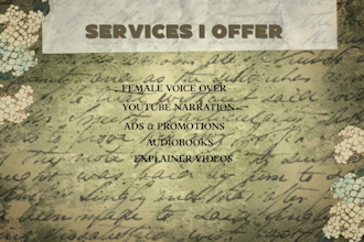 record a natural bengali and english voice over