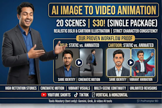 create ai image to video stories