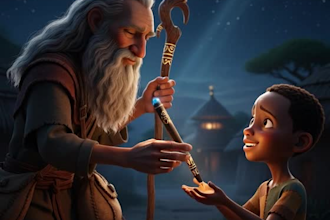 ai animation for children story create african american folktales ai video art