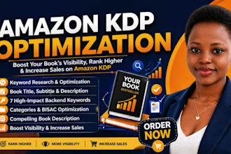 optimise your KDP title, keywords, and categories